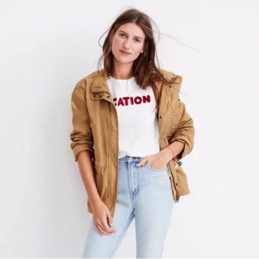 Madewell Prospect Jacket in Dark Sahara Size Small